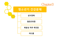 청소년기 청소년기의 정의 청소년기 특징 건강문제 생물학적 특징 질풍 노도의 시기 섭식장애 월경곤란증 척추 측만증-9