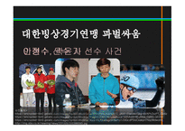 스포츠정신과스포츠윤리 스포츠정신 잘못된스포츠정신의사례 빙상연맹의파벌싸움 훌리건과인종차별문제 스포츠도박-8