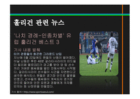 스포츠정신과스포츠윤리 스포츠정신 잘못된스포츠정신의사례 빙상연맹의파벌싸움 훌리건과인종차별문제 스포츠도박-13