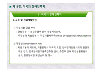 미국의 장애인복지 영국의 장애인복지 장애인정의 장애인현황 장애인복지대책 미국장애인법(ADA)-9