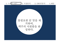 하이트진로 마케팅 하이트진로 주류시장 하이트진로 경영전략 국내 맥주시장 타사 분석_경쟁상황-2