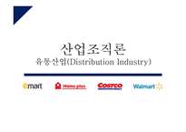 산업조직론 유통산업 유통산업의 기초 대형할인점 사례 유통산업의 문제점-1