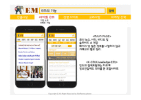 진출시장소개 포털 사이트 EM 경쟁 포털 사이트 인도의 스마트폰 EM의 기능 SWOT 분석글로벌 마케팅-13