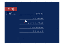 국제경영 경영전략 전략의 개념 전략 수립 과정 전략의 역사 및 흐름 경영전략의 유형 글로벌 전략-2