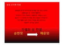 라면은역시신라면이다 농심신라면컨셉 시장분석자사및경쟁사분석 크리에이티브컨셉-4