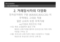 전자무역의 의의 전자무역의 특징 전자무역의 개념 전자무역 프로세스-17