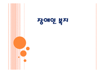 장애인 복지 장애인 복지의 정의 개인적 장애 사회적 장애 장애인 복지의 기본이념 장애인 복지의 역사 장애인 복지의 필요성-1