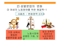 성별분업의지속과변화 성별분업의젠더계층화 성별분업의변화 외국사례-20