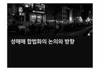 성매매 합법화 성매매 제도 성매매 제도의 실태 성매매 제도 성매매 제도의 실태-1