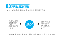 성별분업의 지속과 변화 여성과 일 가사노동과 젠더 일 젠더 성별분업 젠더 계층화 성별분업의 변화 여성의 경제활동 가사노동 분담-18