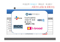방송 산업 케이블TV시장 산업의 현황 산업의 구조 산업의 법과구조 무료방송시장 케이블방송 방송시장 현황-15