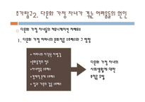 다문화가정의자녀가살아가는한국사회 다문화가정자녀에관한탐구의필요성 다문화가정자녀에대한사회적정보 다문화가정자녀들의어려움원인조사-16