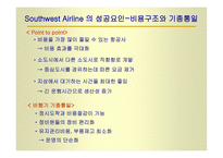 SWA의 역사 SWA의 경영철학과 운영원칙 SWA 의 출범과 성장 SWA의 취항도시와 시장점유율 SWA의 성공요인-13