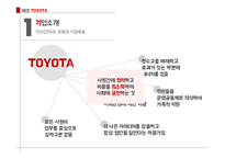 도요타 기업분석 도요타 자동차시장 도요타 브랜드마케팅 도요타서비스마케팅 도요타글로벌경영 사례분석 swot stp 4p-7