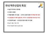 맥주산업 OB HITE 국내맥주산업의특징 우리나라맥주산업의태동기 HITE와 OB미래전략의 비교 평가-4