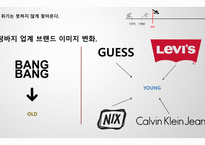 국내청바지시장점율 국내청바지시장 뱅뱅 청바지 청바지시장주도 청바지업계브랜드 조직개발론-15