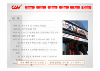 CGV 마케팅 CGV 영화마케팅 CGV프리미엄 영화관 CGV 브랜드마케팅 CGV 서비스마케팅 CGV 글로벌경영 사례분석-3