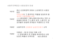 사회보장의 성립 베버리지 보고서 복지국가 성립기 사회보장의 출현 미국의 사회보장-10