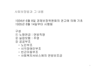 사회보장의 성립 베버리지 보고서 복지국가 성립기 사회보장의 출현 미국의 사회보장-15
