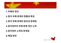 중국의 부패 문제 중국정부의 부패 중국정부 노력-2