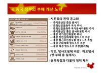 중국의 부패 문제 중국정부의 부패 중국정부 노력-12
