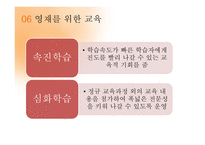 특수학습자 영재교육 특수교육 영재의 의미 영재의 유형 특수아동-10