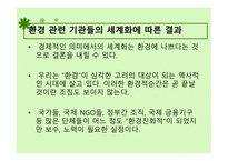 환경 관련 기관들의 세계화 유엔 인간 환경 회의 환경주의에 대한 세계화-1