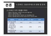 장애인 의무고용제도 고용장려금의 확대 고용주의 인식개선 장애인 의무고용률의 확대-4