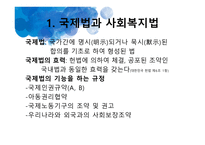국제법과 사회복지법 사회복지 조례 국제법의 효력 국제인권규약 유엔아동권리협약 국제노동기구 ILO 조례의 기능-2