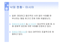 낙태 인공임신중절 낙태의 현황 낙태 현황 대한민국 모자보건법-10