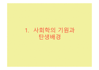 사회학적 비평 사회학의 기원 사회의 출현 사회와 공동체 사회의 정의 사회 실재론 사회 명목론-3