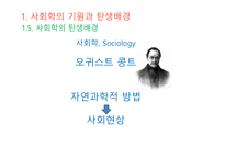사회학적 비평 사회학의 기원 사회의 출현 사회와 공동체 사회의 정의 사회 실재론 사회 명목론-9