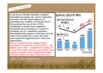 국제금융론 한국 외환보유 환율문제 외환시장-17