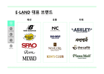 조직과 리더십 이랜드 소개 이랜드 그룹 E-LAND 대표 브랜드 지식 경영의 도입 이랜드 마케팅 이랜드 경영사례-5