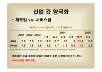 양극화 한국경제론 양극화 개념 경제 양극화 양극화의 순환 산업 간 양극화-6