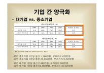양극화 한국경제론 양극화 개념 경제 양극화 양극화의 순환 산업 간 양극화-13