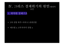 그리스 경제위기 그리스 소개 유로존 체제 경제위기의 원인-13