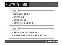 JIT시스템 JIT 개념 및 목적 JIT 특징 JIT의 개념 JIT의 목적-9