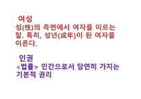 여성의 인권 여성인권운동 여성운동의 도약 여성의 가정 가정폭력범죄 한국 여성인권-2