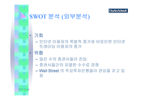 [경영전략] 사이버증권사 찰스스왑 경영분석...-10