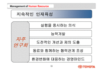 [경영학] 도요타의 경영사례-14