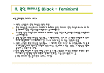 [여성학]복합문화페미니즘과 흑인페미니즘의 이해-12