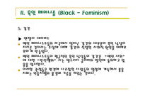 [여성학]복합문화페미니즘과 흑인페미니즘의 이해-13