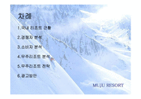 [광고기획서] 무주리조트겨울시즌 마케팅전략-2