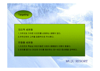 [광고기획서] 무주리조트겨울시즌 마케팅전략-12