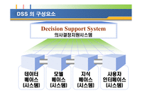 [정보시스템] DSS 의사결정 지원 시스템-5
