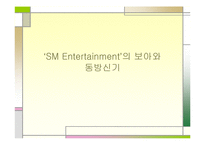 [국제마케팅] SM 엔터테인먼트 보아와 동방신기-1
