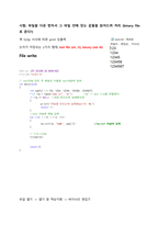[대학 프로그래밍 C언어] 12. 파일 입출력-1