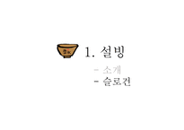 [마케팅 전략] 설빙의 슬로건 마케팅 전략에 대한 분석-17