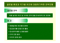 글로벌 전략에 적합한  조직구조의 설계-5